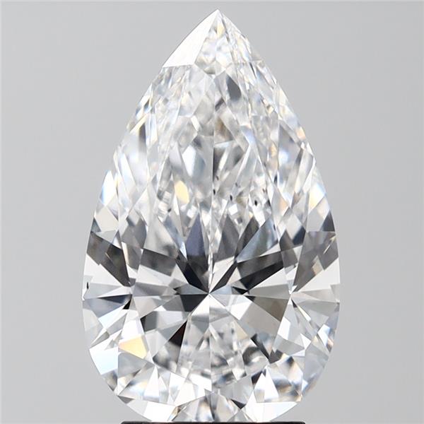 IGI 3.07 Carat Pear Lab Grown Diamond 人工培育鑽石 實驗室人造鑽石