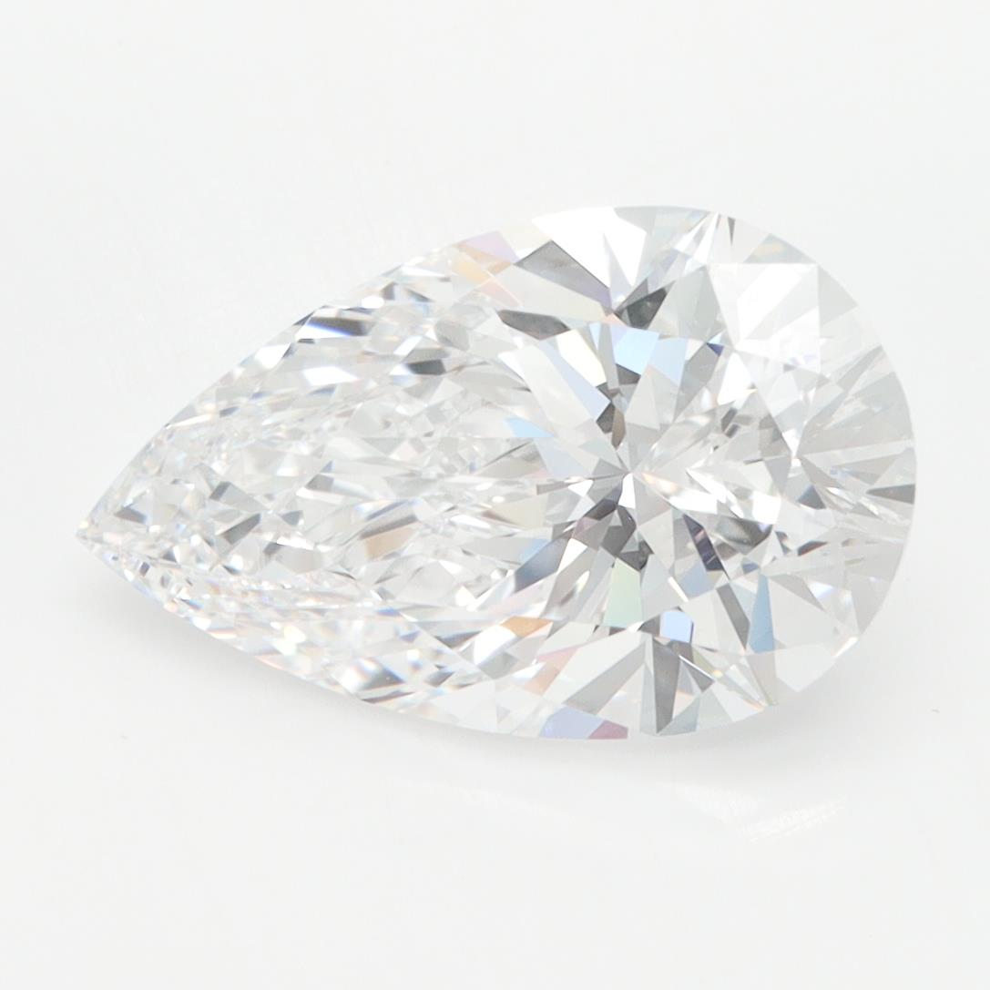 GIA 3.02 Carat Pear Lab Grown Diamond 人工培育鑽石 實驗室人造鑽石