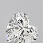 IGI 0.79 Carat Heart Lab Grown Diamond