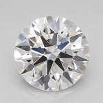 IGI 2.5 Carat Round Brilliant Lab Grown Diamond