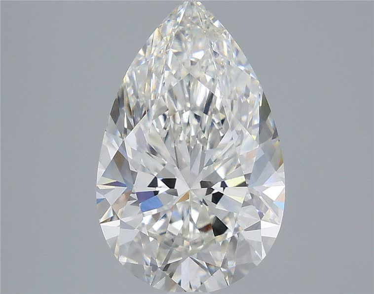 IGI 4.52 Carat Pear Lab Grown Diamond 人工培育鑽石 實驗室人造鑽石