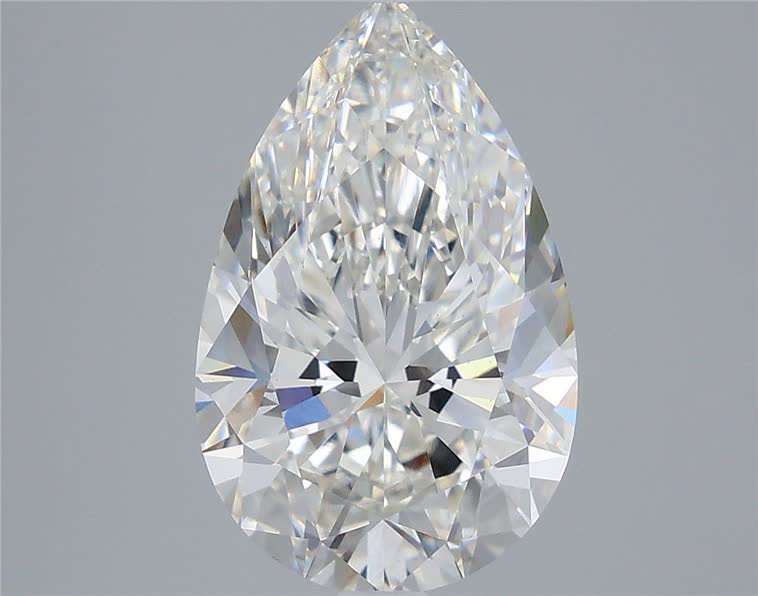 IGI 4.52 Carat Pear Lab Grown Diamond 人工培育鑽石 實驗室人造鑽石