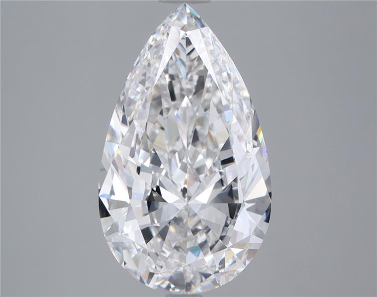 IGI 4.02 Carat Pear Lab Grown Diamond 人工培育鑽石 實驗室人造鑽石