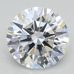 GIA 2.59 Carat Round Brilliant Lab Grown Diamond