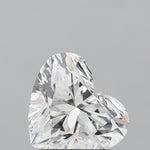 IGI 1.41 Carat Heart Lab Grown Diamond