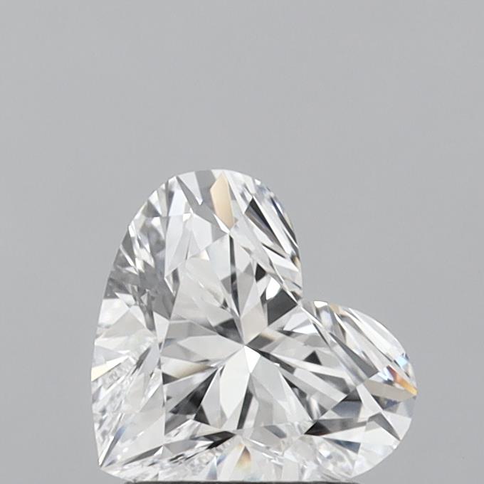 IGI 1.41 Carat Heart Lab Grown Diamond