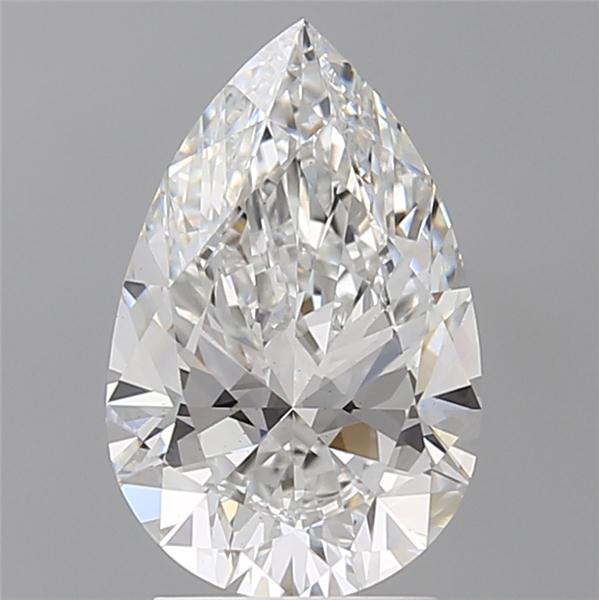 IGI 2.56 Carat Pear Lab Grown Diamond 人工培育鑽石 實驗室人造鑽石
