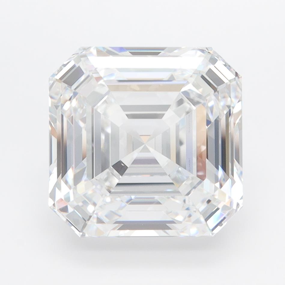 GIA 4.08 Carat Asscher Lab Grown Diamond 人工培育鑽石 實驗室人造鑽石