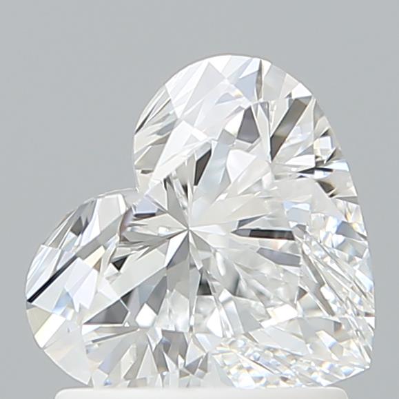 IGI 1.3 Carat Heart Lab Grown Diamond