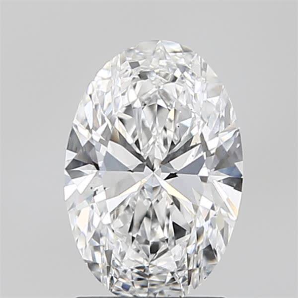 IGI 1.50 Carat Oval Lab Grown Diamond 人工培育鑽石 實驗室人造鑽石