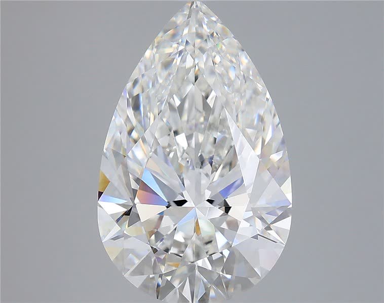 IGI 5.10 Carat Pear Lab Grown Diamond 人工培育鑽石 實驗室人造鑽石