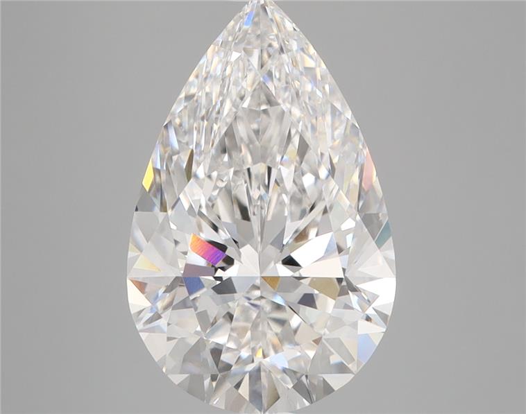 IGI 4.08 Carat Pear Lab Grown Diamond 人工培育鑽石 實驗室人造鑽石