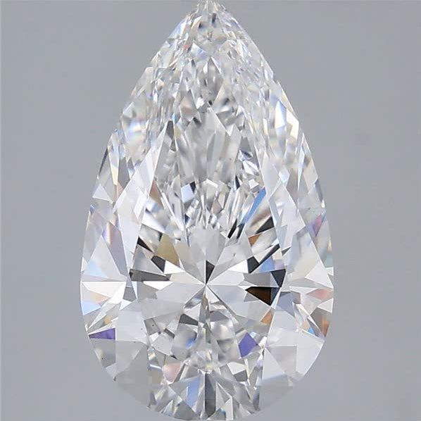 IGI 3.05 Carat Pear Lab Grown Diamond 人工培育鑽石 實驗室人造鑽石