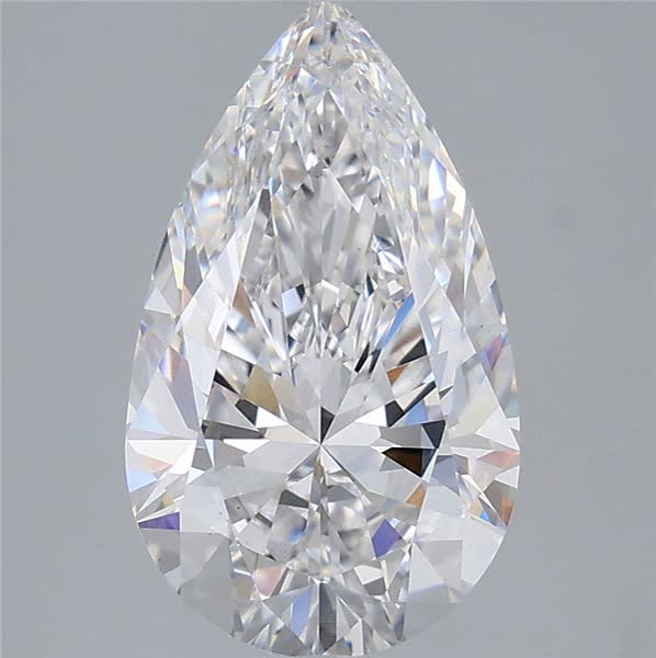 IGI 3.05 Carat Pear Lab Grown Diamond 人工培育鑽石 實驗室人造鑽石