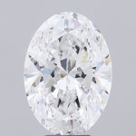 GIA 3.93 Carat Oval Lab Grown Diamond 人工培育鑽石 實驗室人造鑽石