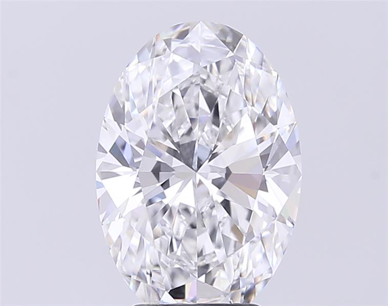GIA 3.75 Carat Oval Lab Grown Diamond 人工培育鑽石 實驗室人造鑽石
