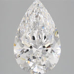 IGI 2.58 Carat Pear Lab Grown Diamond 人工培育鑽石 實驗室人造鑽石