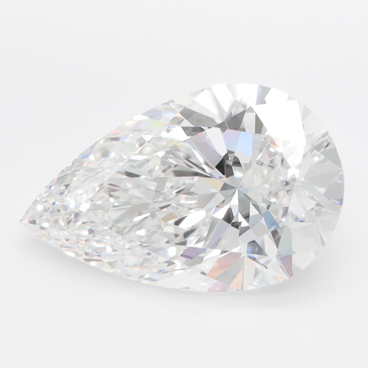 IGI 4.58 Carat Pear Lab Grown Diamond 人工培育鑽石 實驗室人造鑽石
