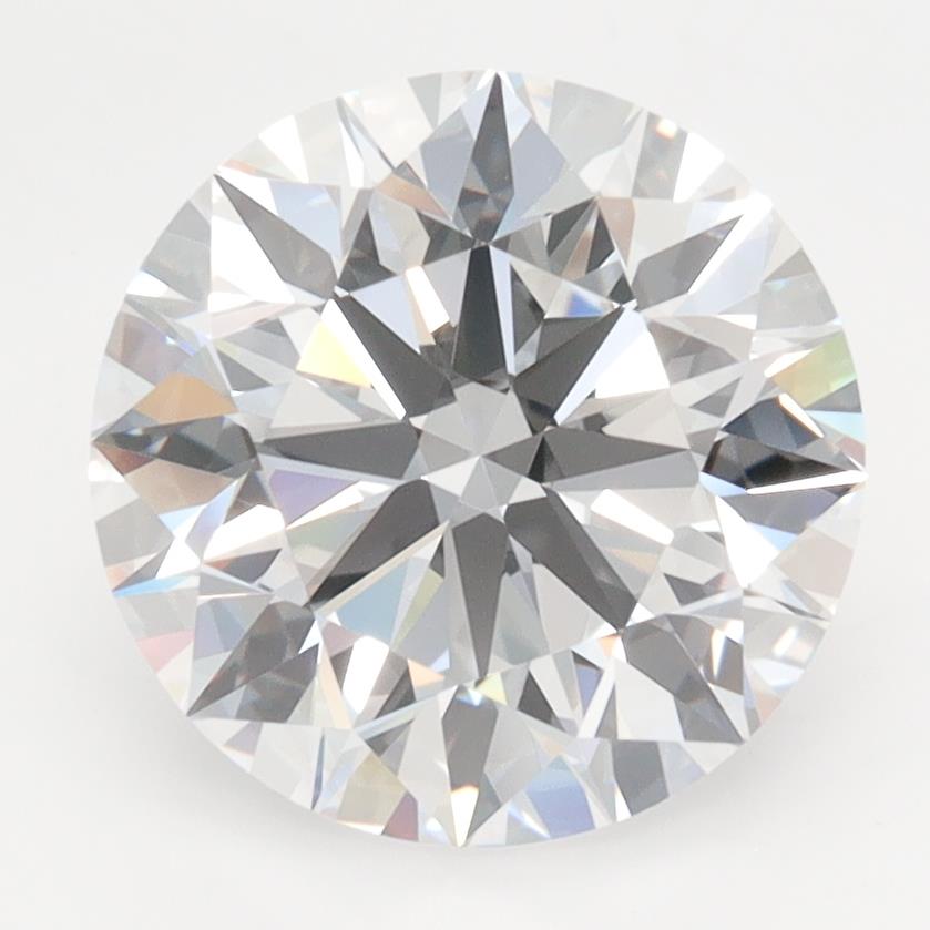 GIA 3.44 Carat Round Brilliant Lab Grown Diamond 人工培育鑽石 實驗室人造鑽石
