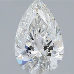 IGI 2.01 Carat Pear Lab Grown Diamond 人工培育鑽石 實驗室人造鑽石