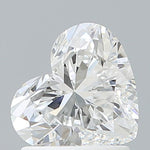 IGI 1.24 Carat Heart Lab Grown Diamond