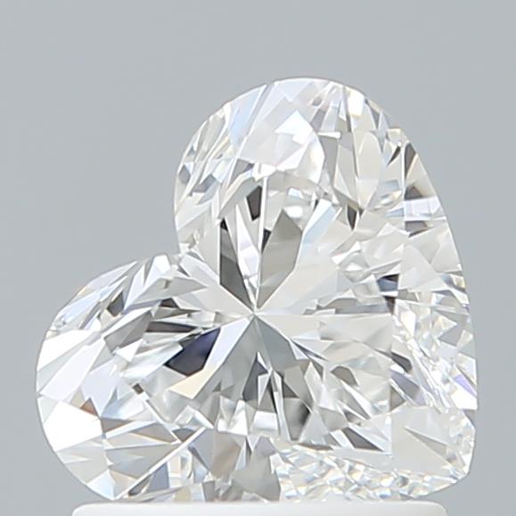 IGI 1.24 Carat Heart Lab Grown Diamond