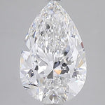 IGI 3.79 Carat Pear Lab Grown Diamond 人工培育鑽石 實驗室人造鑽石