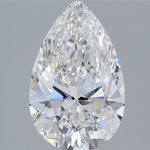 IGI 2.57 Carat Pear Lab Grown Diamond 人工培育鑽石 實驗室人造鑽石