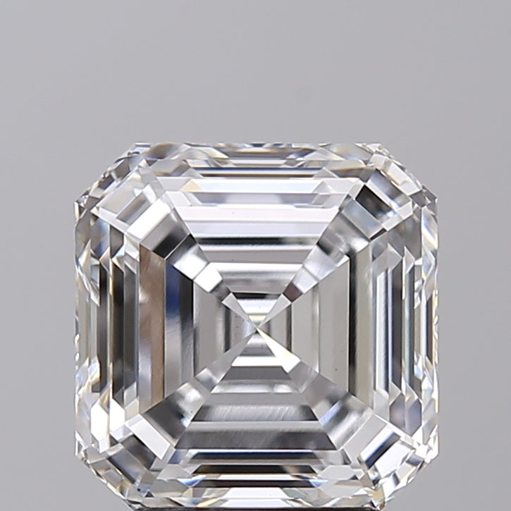 IGI 4.02 Carat Square Emerald Lab Grown Diamond