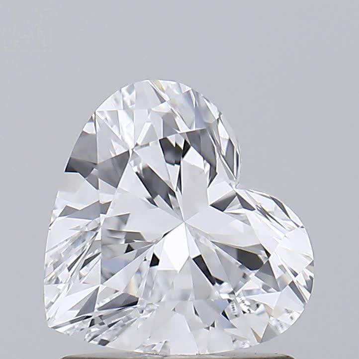 IGI 1.11 Carat Heart Lab Grown Diamond