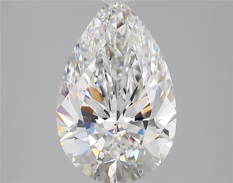 IGI 4.35 Carat Pear Lab Grown Diamond 人工培育鑽石 實驗室人造鑽石