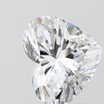 IGI 1.23 Carat Heart Lab Grown Diamond