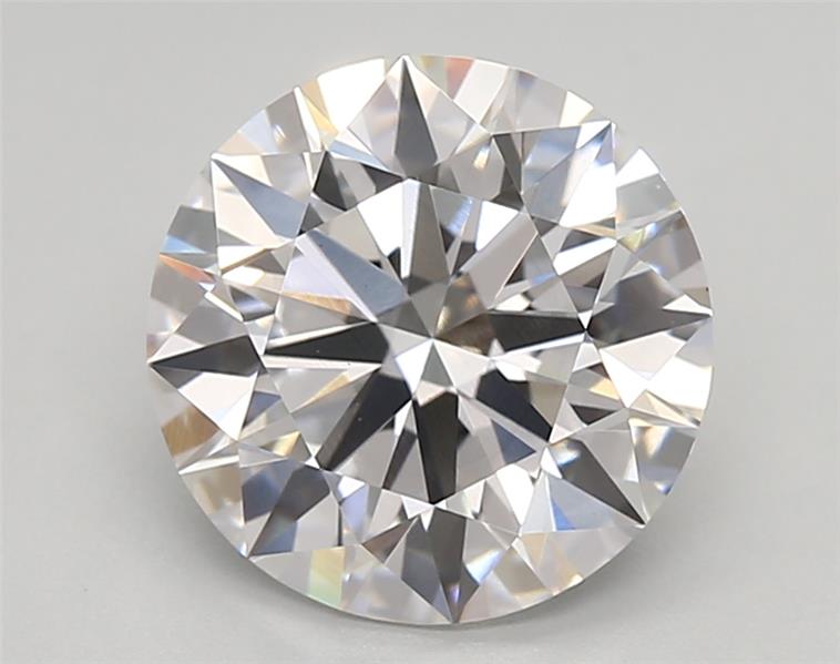IGI 2.82 Carat Round Brilliant Lab Grown Diamond