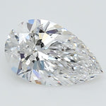GIA 1.76 Carat Pear Lab Grown Diamond