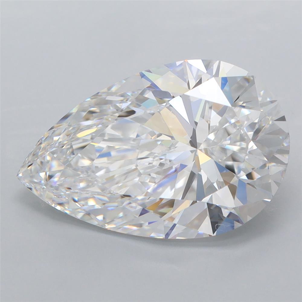 IGI 5.02 Carat Pear Lab Grown Diamond 人工培育鑽石 實驗室人造鑽石