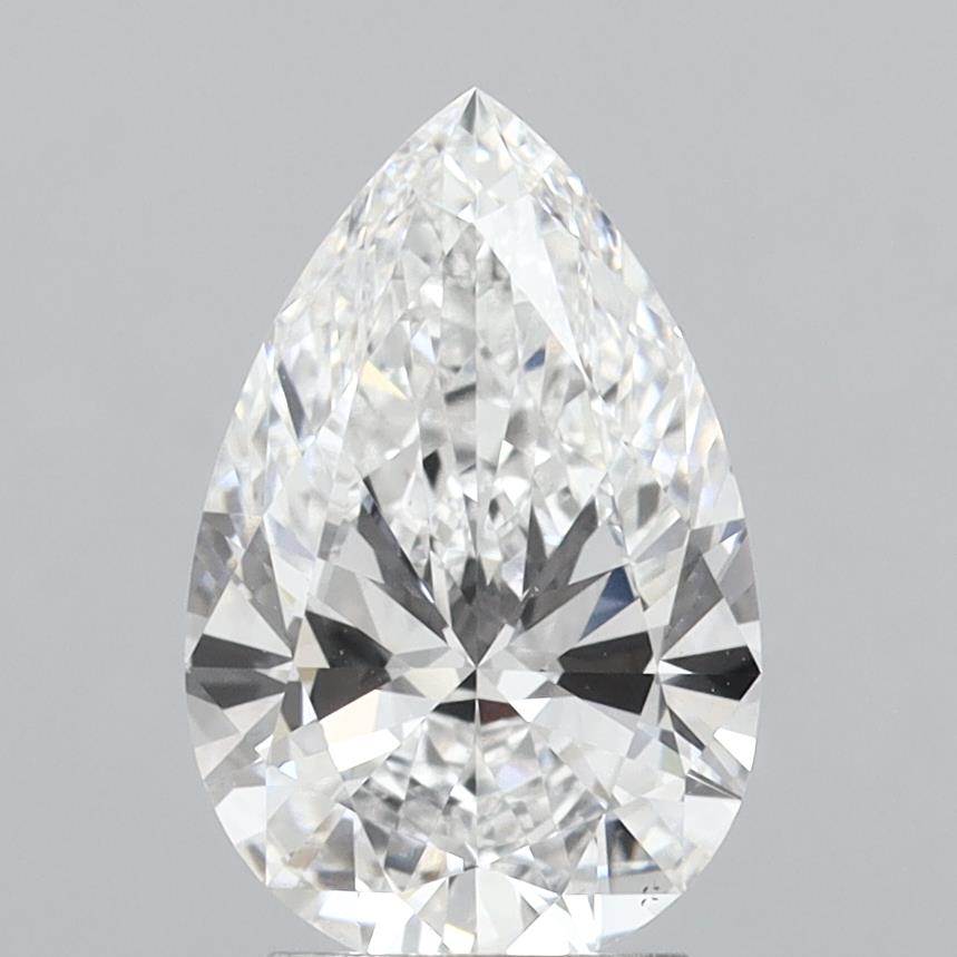 IGI 3.02 Carat Pear Lab Grown Diamond 人工培育鑽石 實驗室人造鑽石