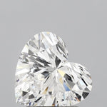 IGI 1.53 Carat Heart Lab Grown Diamond