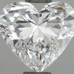 IGI 1.53 Carat Heart Lab Grown Diamond