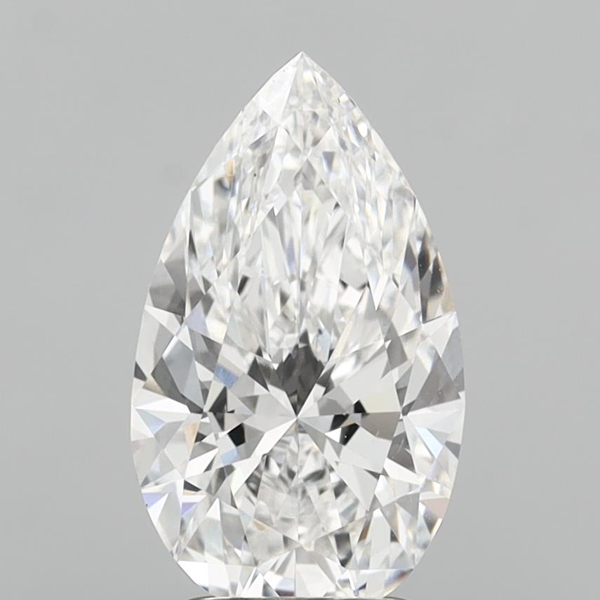 IGI 2.70 Carat Pear Lab Grown Diamond 人工培育鑽石 實驗室人造鑽石