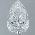 IGI 1.50 Carat Pear Lab Grown Diamond 人工培育鑽石 實驗室人造鑽石