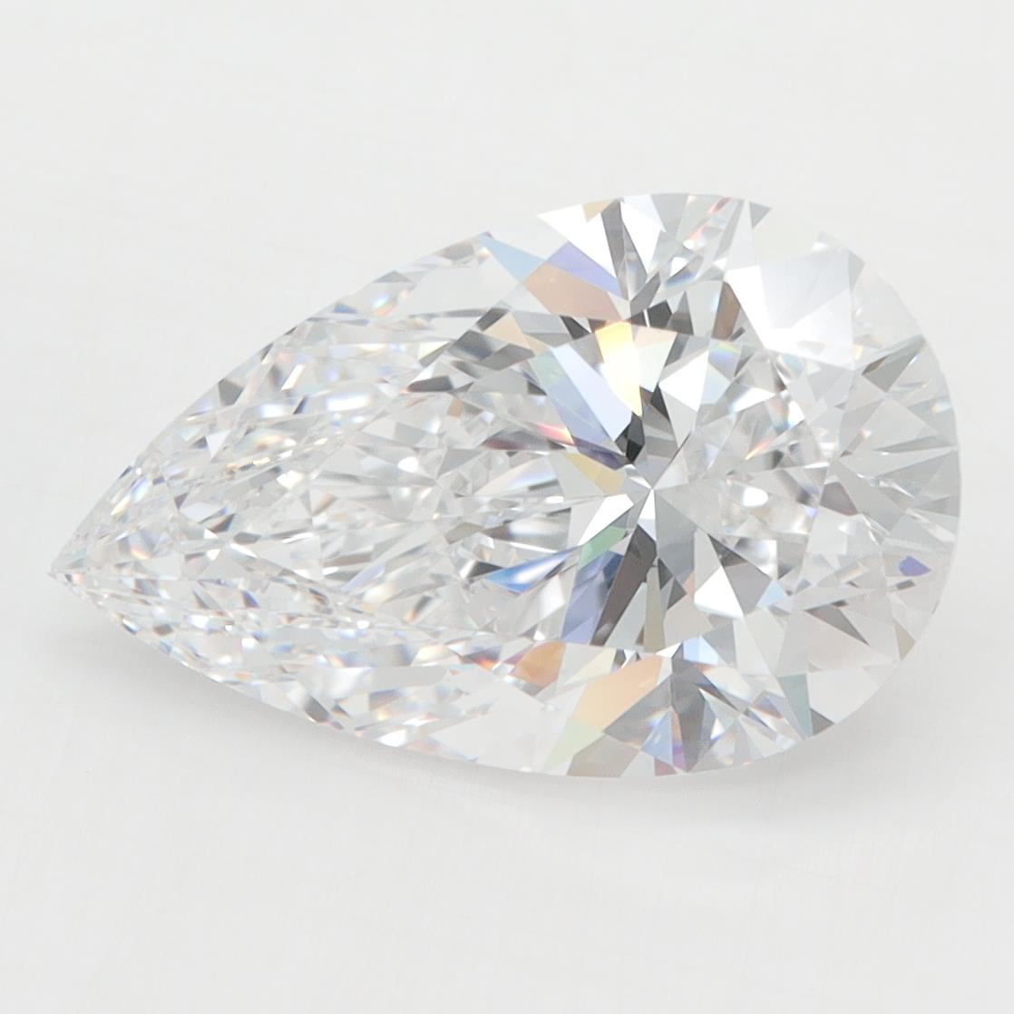 GIA 4.01 Carat Pear Lab Grown Diamond 人工培育鑽石 實驗室人造鑽石