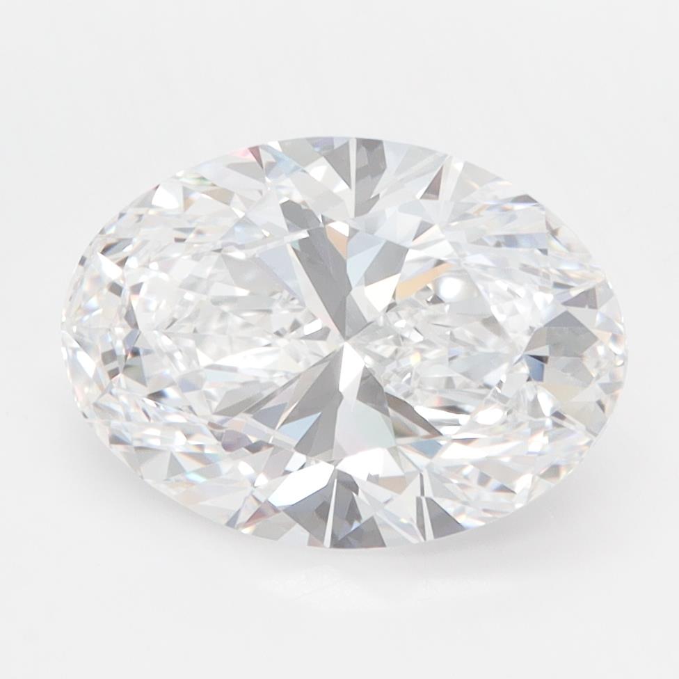 GIA 3.01 Carat Oval Lab Grown Diamond 人工培育鑽石 實驗室人造鑽石