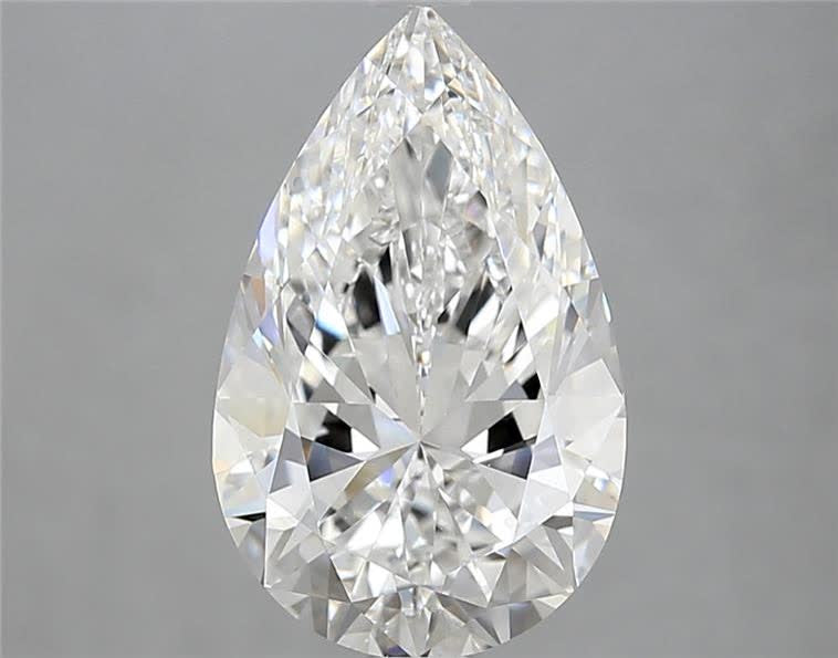 IGI 4.04 Carat Pear Lab Grown Diamond 人工培育鑽石 實驗室人造鑽石