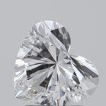IGI 1.51 Carat Heart Lab Grown Diamond
