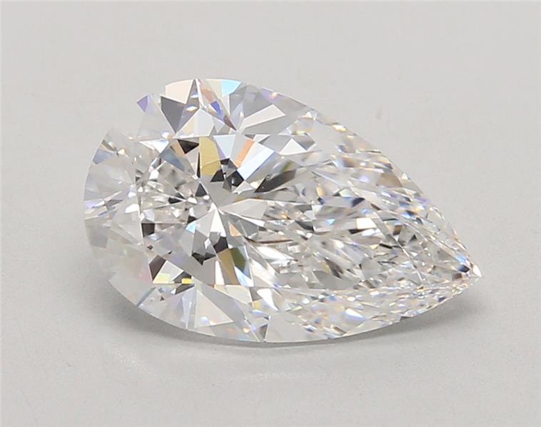 IGI 3.04 Carat Pear Lab Grown Diamond 人工培育鑽石 實驗室人造鑽石