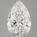 IGI 2.82 Carat Pear Lab Grown Diamond 人工培育鑽石 實驗室人造鑽石