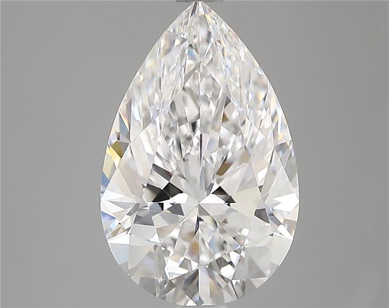 IGI 2.82 Carat Pear Lab Grown Diamond 人工培育鑽石 實驗室人造鑽石