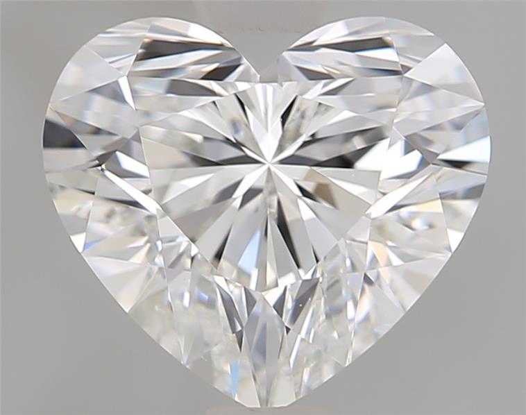 IGI 1.55 Carat Heart Lab Grown Diamond