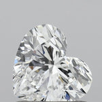 IGI 0.74 Carat Heart Lab Grown Diamond