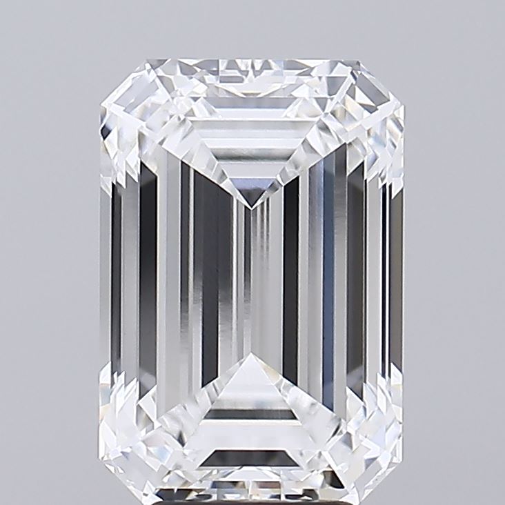 GIA 4.94 Carat Emerald Lab Grown Diamond 人工培育鑽石 實驗室人造鑽石